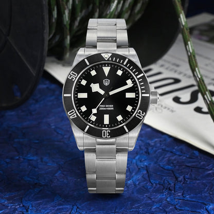 🔥WeeklyDeals🔥Watchdives WD1969B PRO 38mm VH31 Dive Watch