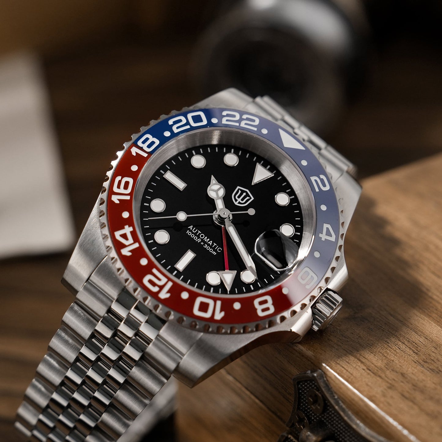 🔥WeeklyDeals🔥Watchdives WD16760 NH34 Sub GMT Watch V2