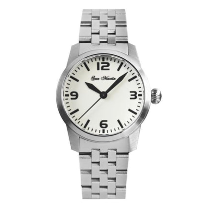 San Martin 38mm Pilot Military Watch SN022