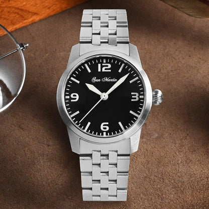 San Martin 38mm Pilot Military Watch SN022