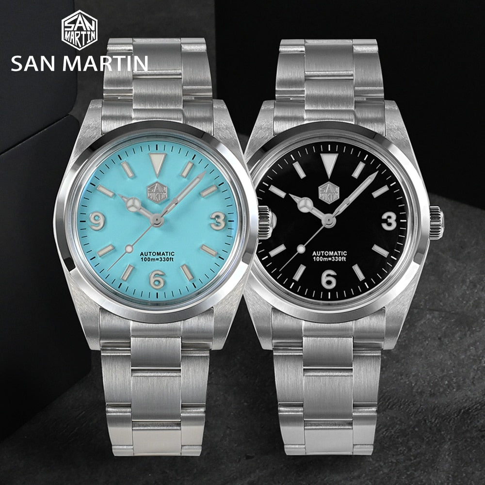 san martin day date watch