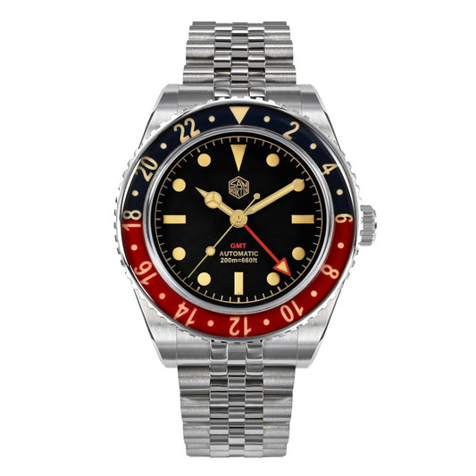 San Martin Vintage GMT Watch SN005-G2