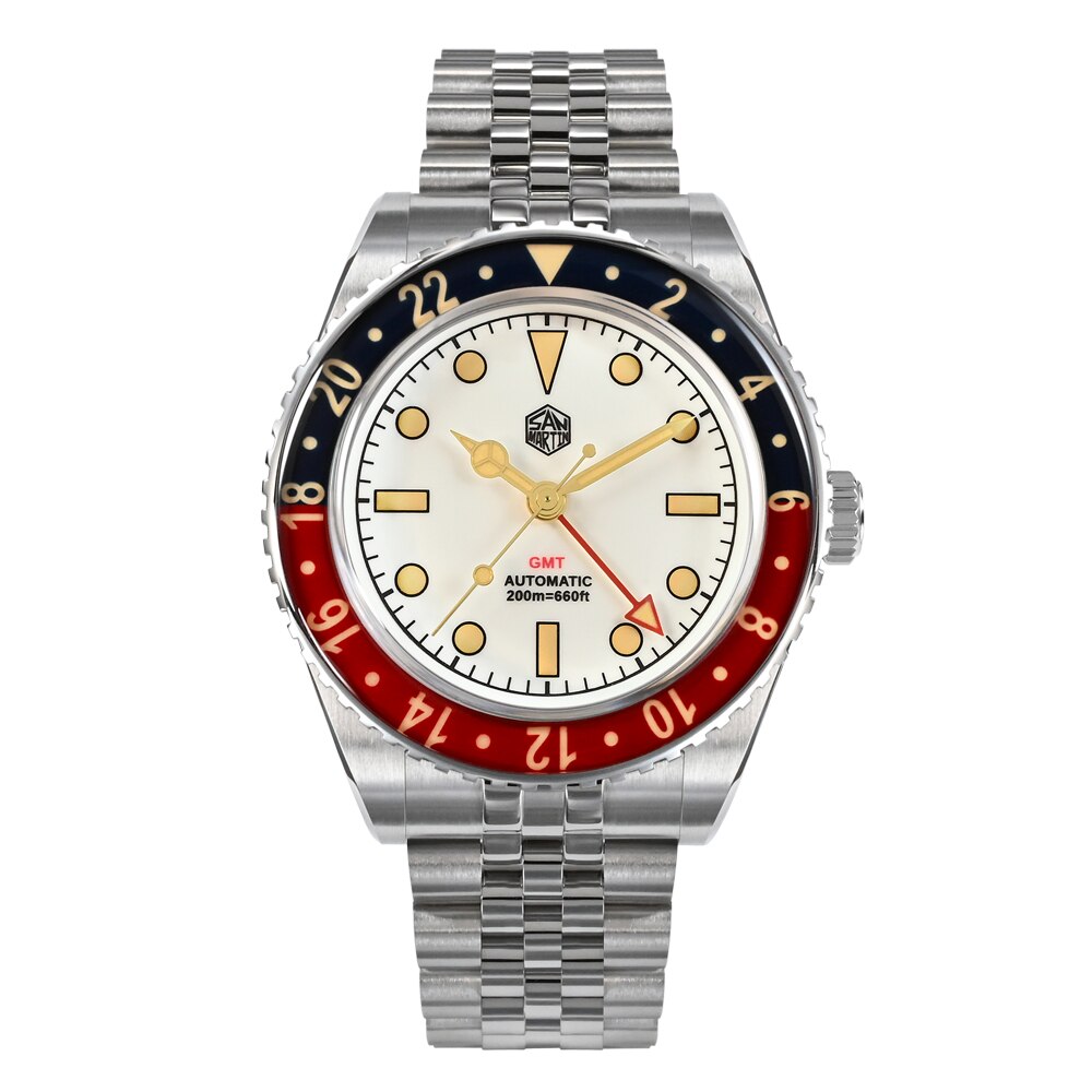 San Martin Vintage GMT Watch SN005-G2