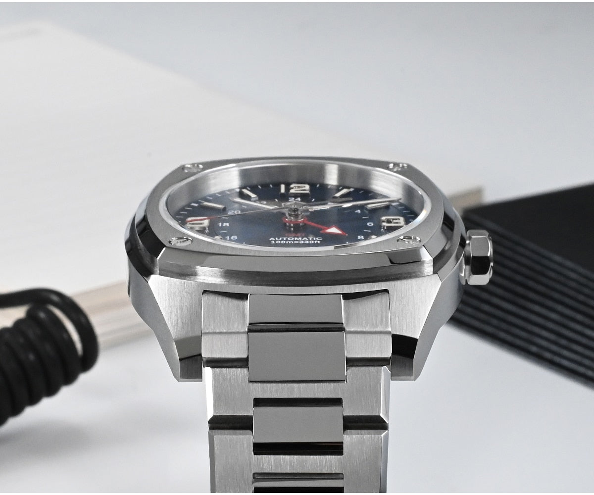 Buy San Martin Watches -40mm GMT Men Watch - San Martin Watch
