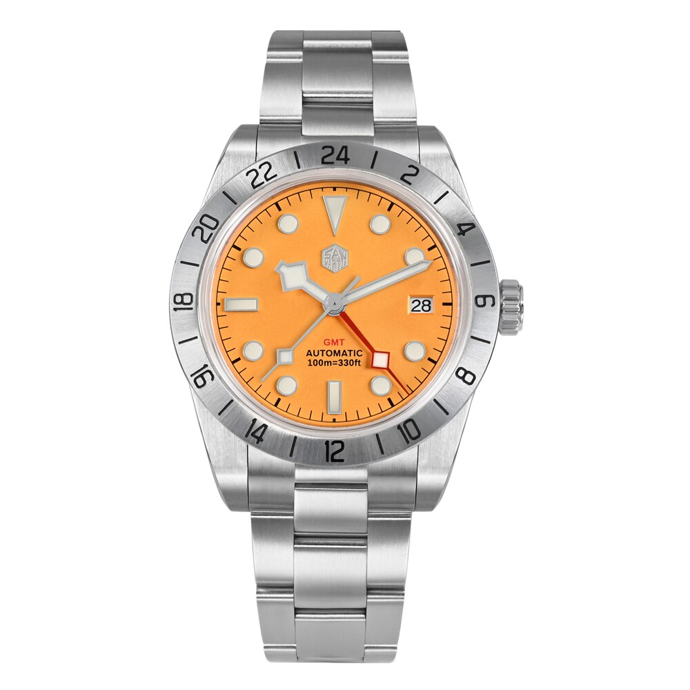 San Martin NH34 39mm BB GMT Watch SN054C