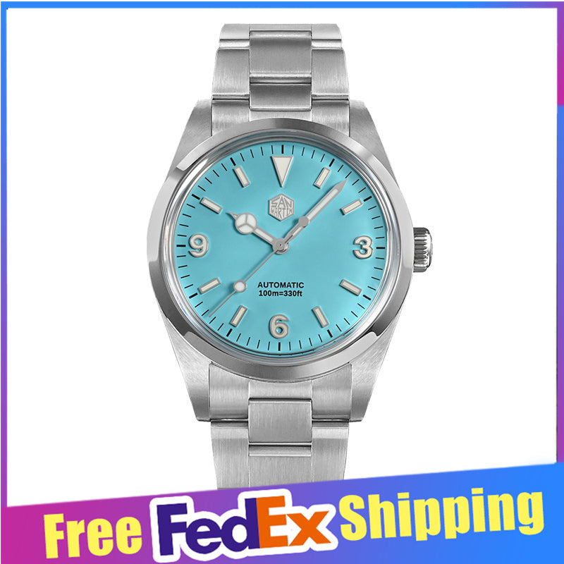 San Martin 39mm Explore Men Watch SN020-G2