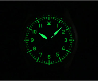 San Martin Titanium Military Pilot Watch SN030T