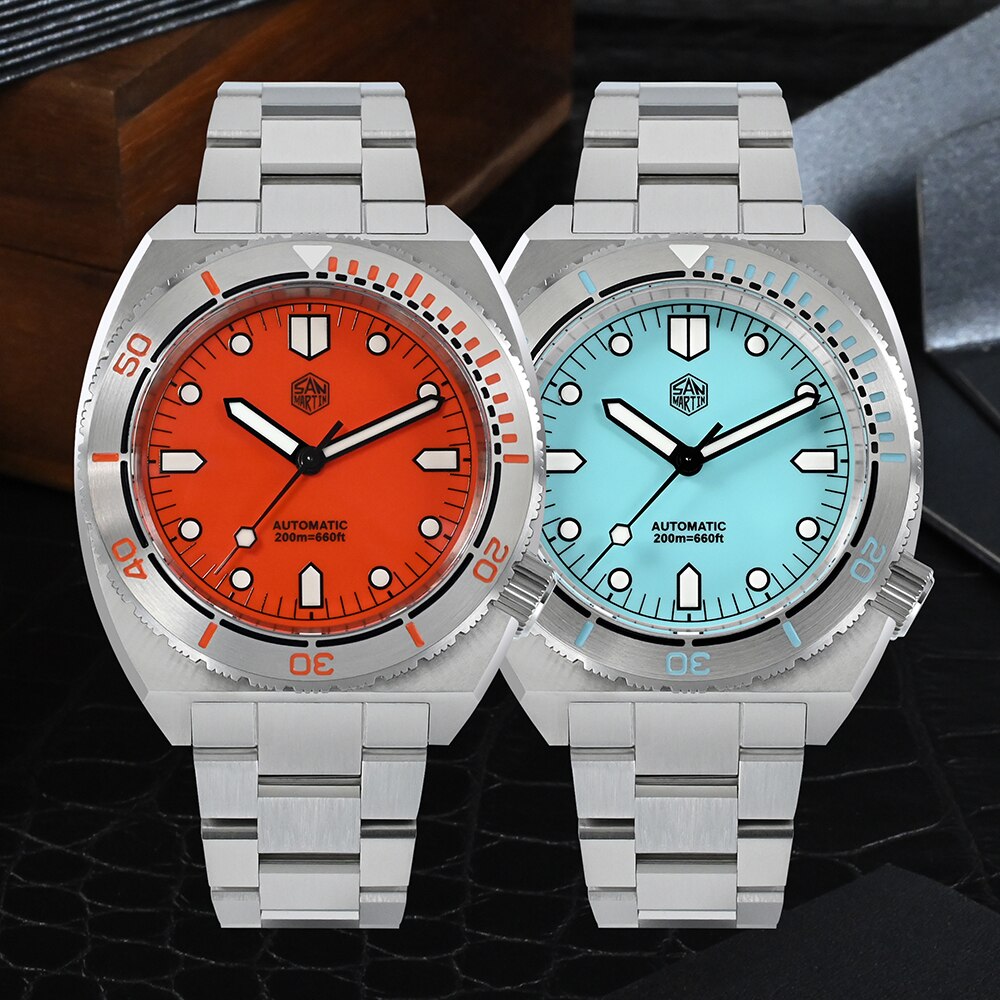 San Martin 40mm Fashion Diver Watch SN067